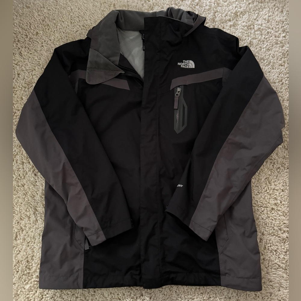 The North Face Boys Rain Jacket - Black XL